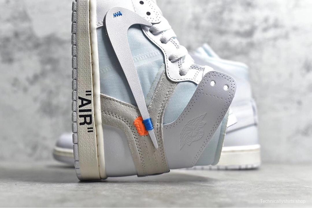 Off-White × Air Jordan 1 Retro High White