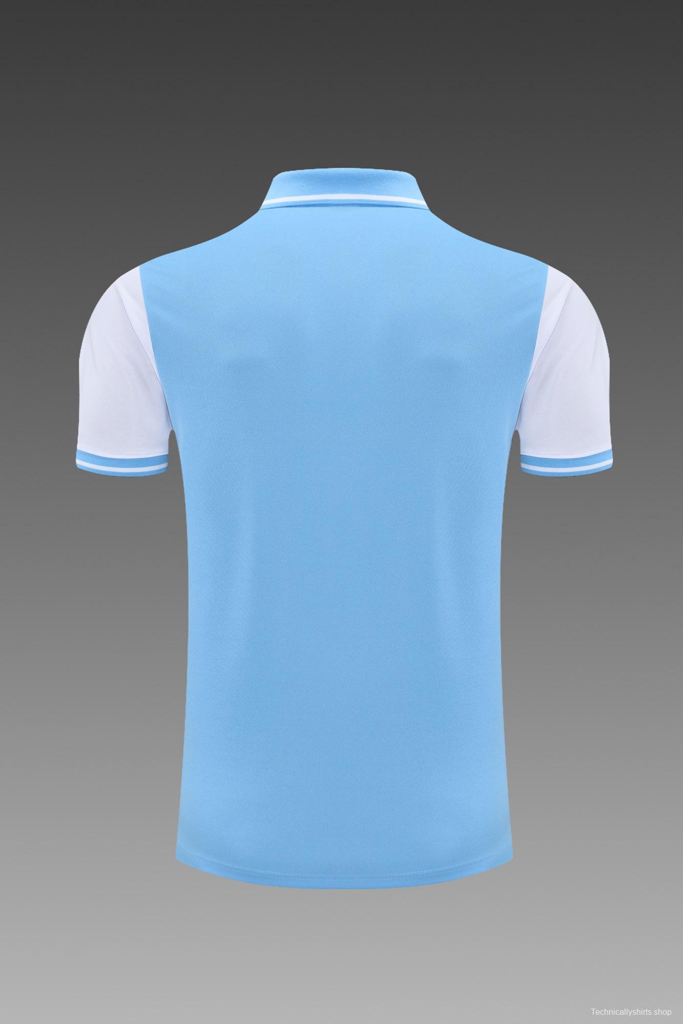 Olympique de Marseille POLO kit blue and white (not sold separately)