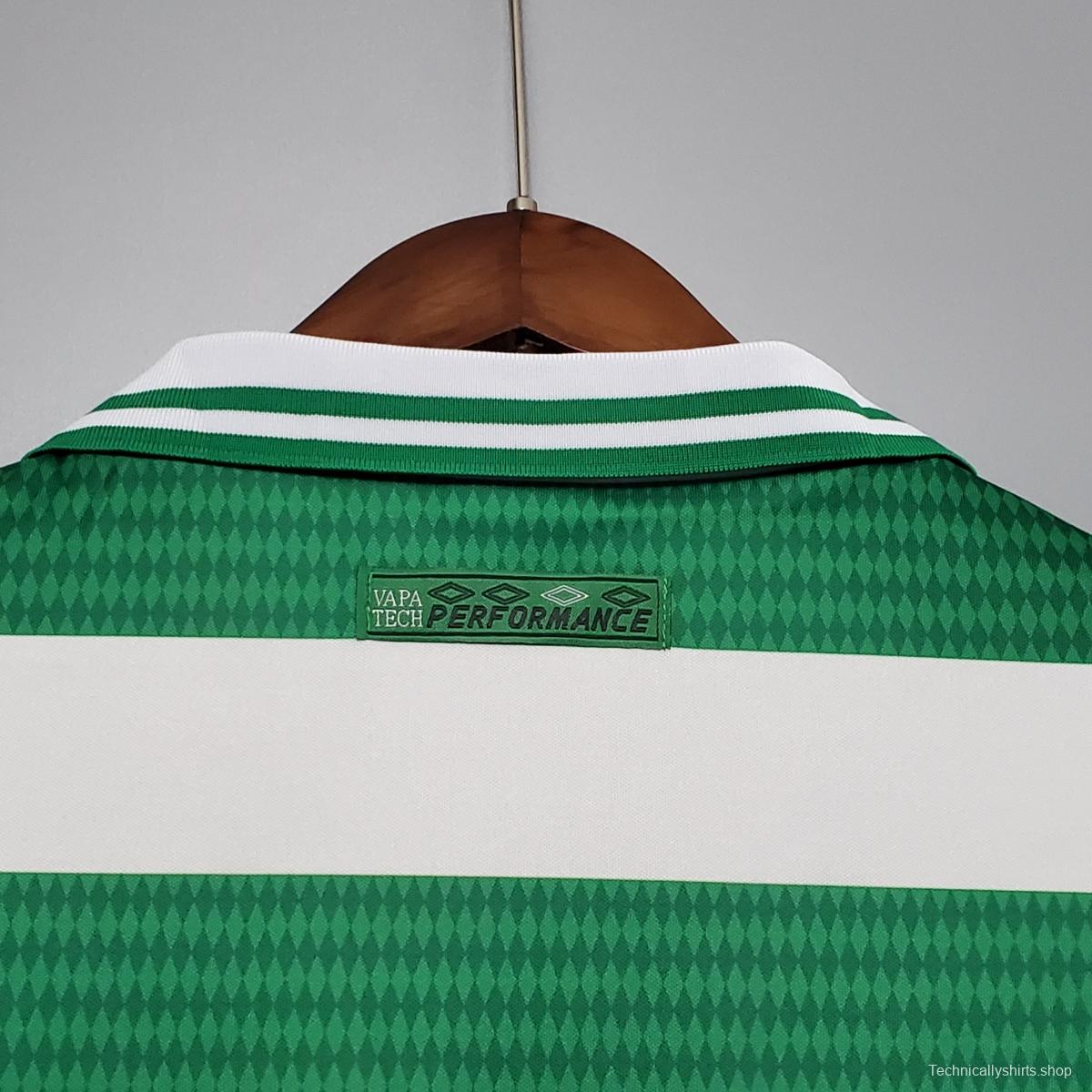 Retro 98/99 Celtic home Soccer Jersey