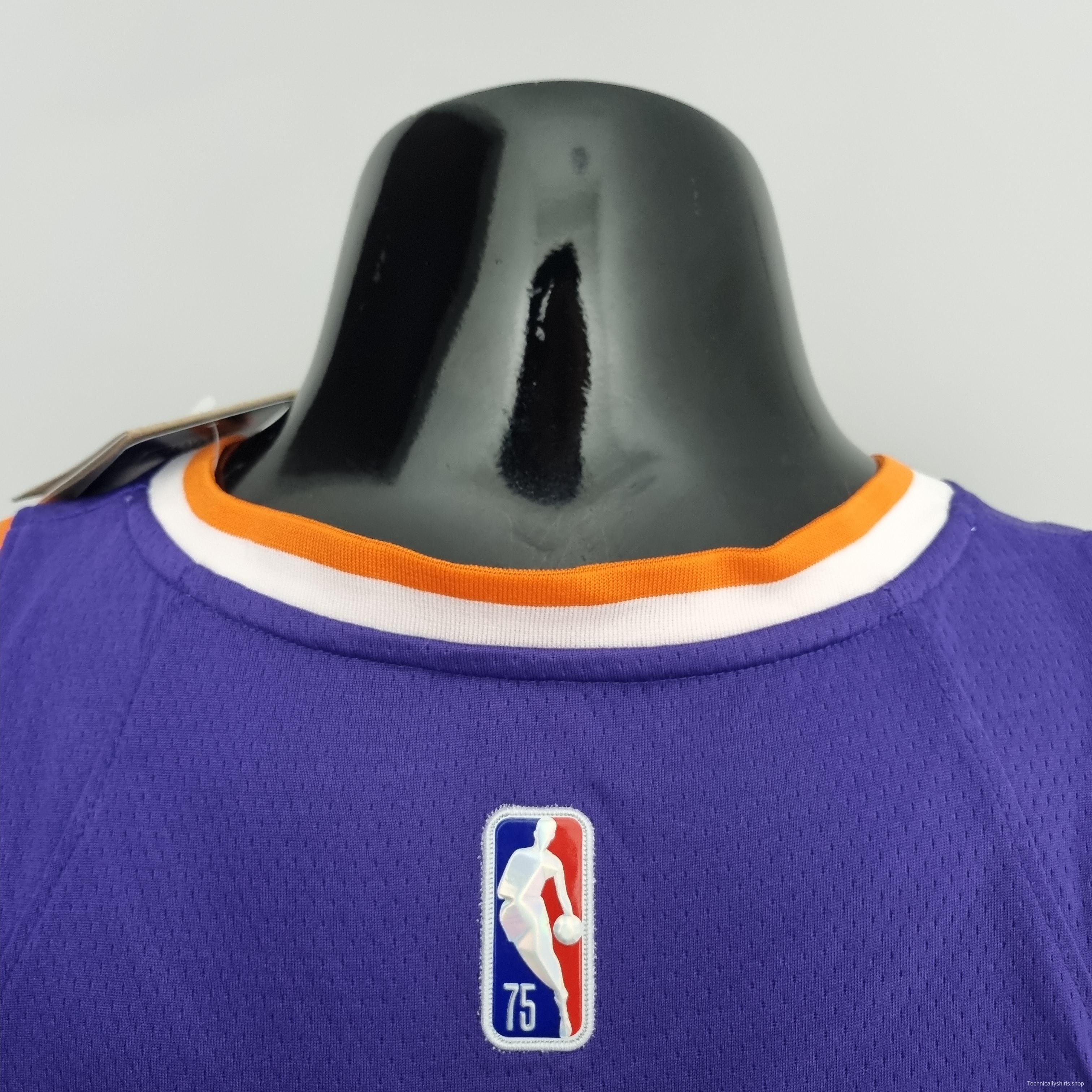 75th Anniversary Nash #13 Phoenix Suns Purple NBA Jersey