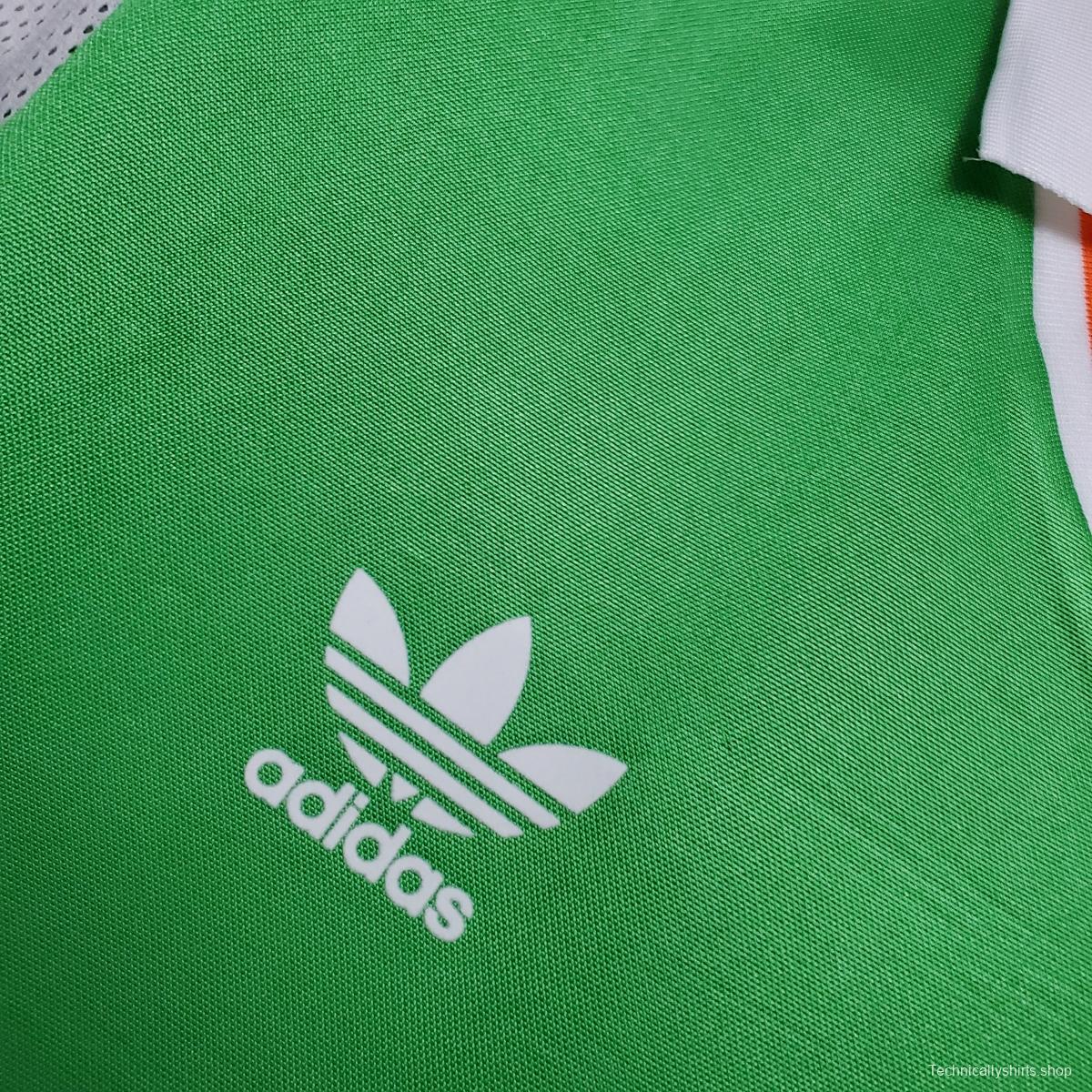 Retro 1988 Ireland home Soccer Jersey