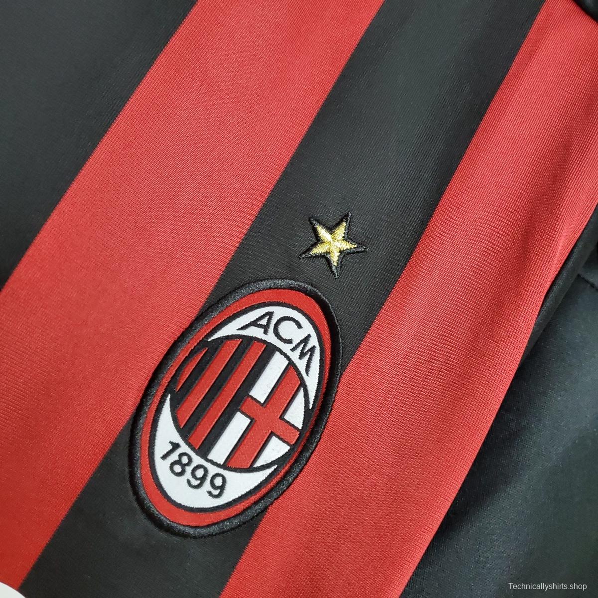 Retro 09/10 AC Milan home Soccer Jersey