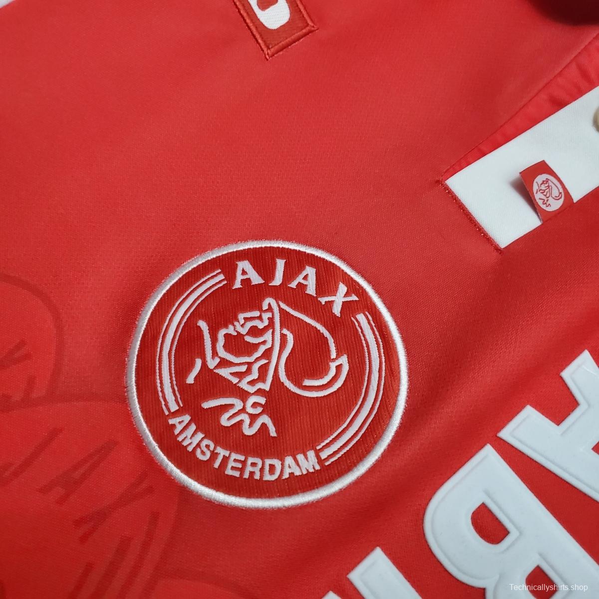 Retro Ajax 97/98 home Soccer Jersey