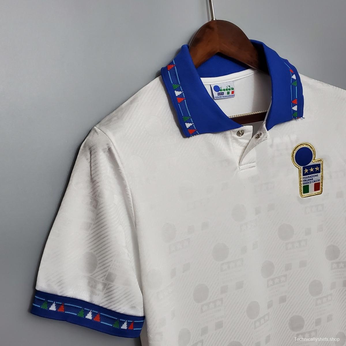 Retro Italy 1994 away Soccer Jersey