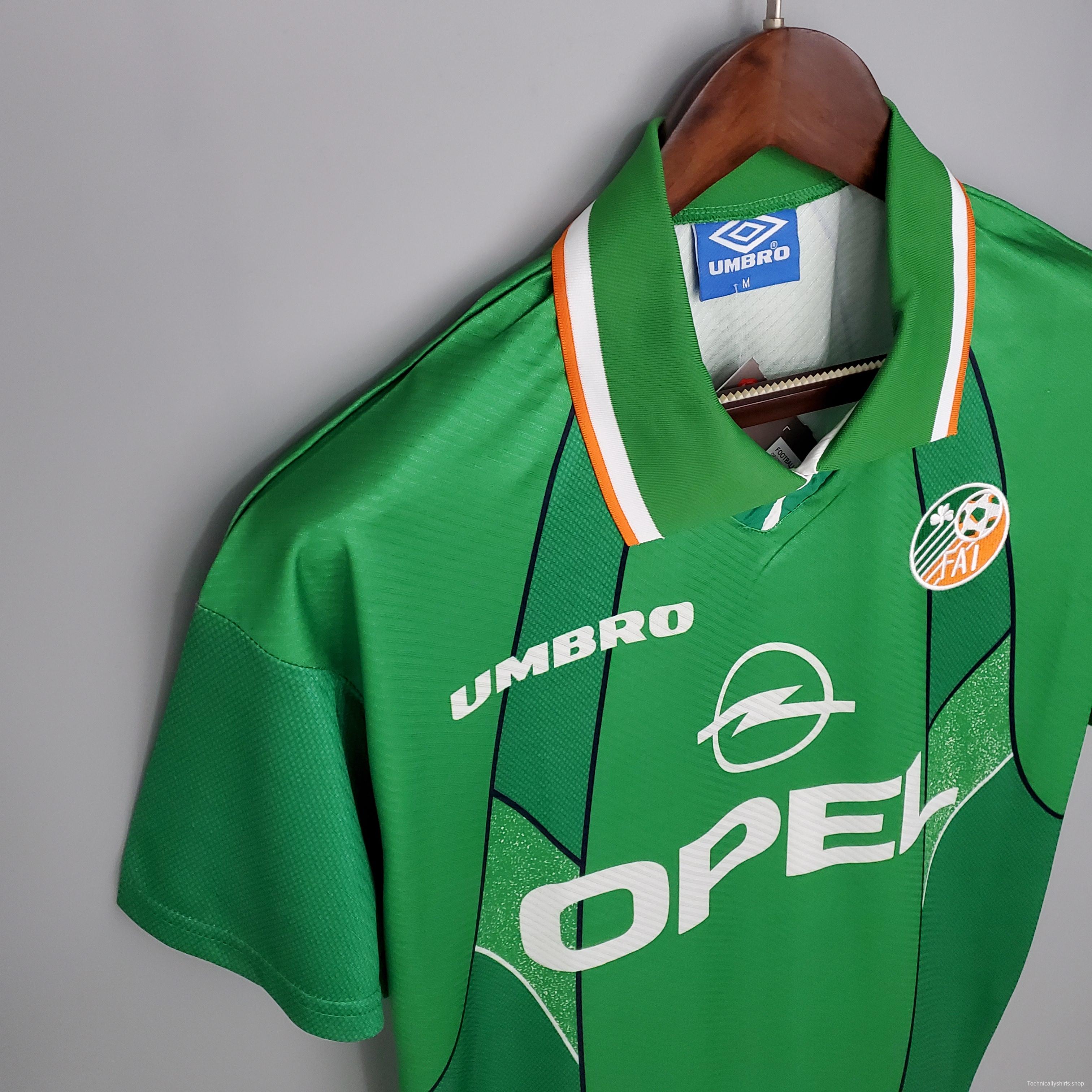 Retro Ireland 94/96 home Soccer Jersey