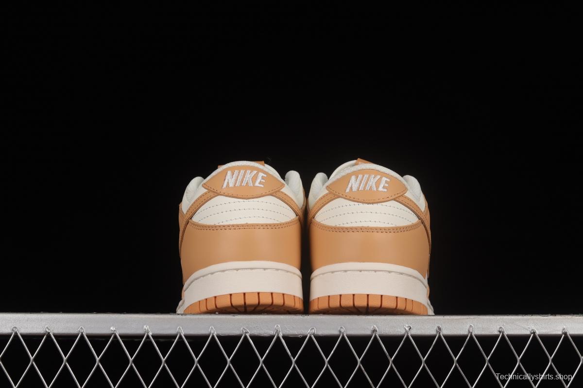 NIKE DUNK Low Harvest Moon Autumn Moon Beige SB Buckle Shredded Backboard Fashion Casual Sneakers DD1503-114