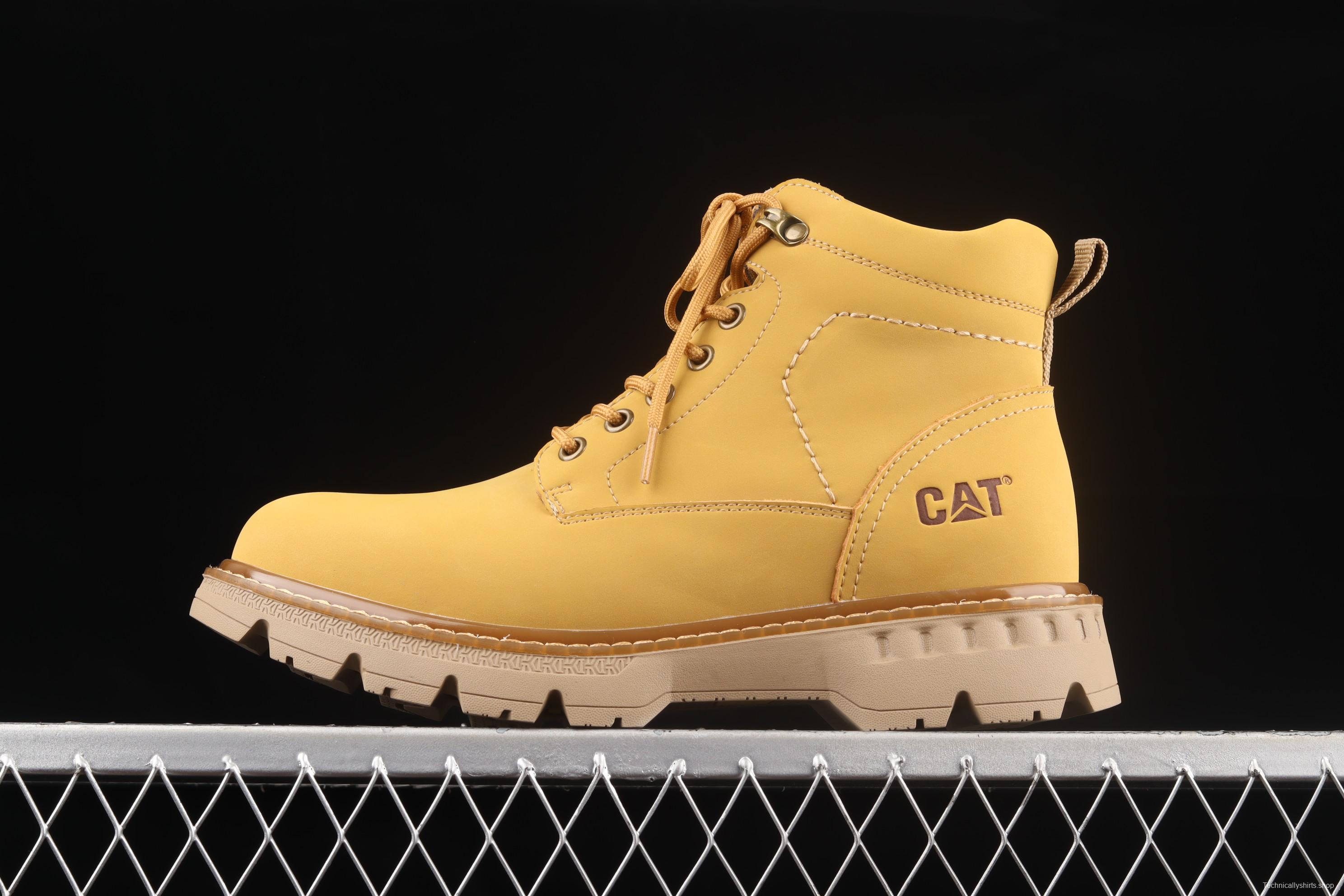 CAT FOOTWEAR/ CAT RYMAN WP 21SS autumn and winter new outdoor rhubarb boots series P717888YELLOW