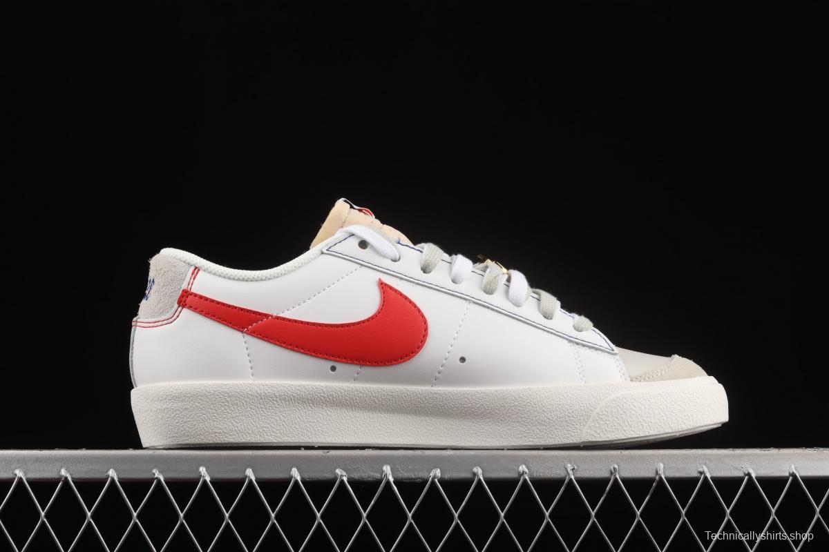 NIKE Blazer Low'77 Prm Trail Blazers fall 2021 new leisure sports board shoes DH4370-002