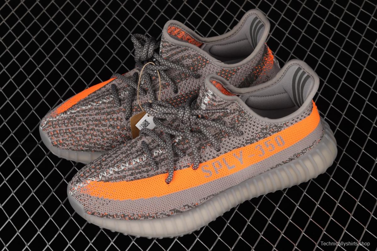 Adidas Yeezy 350 Boost V2 GW1229 Darth Coconut 350 second generation gray orange star BASF Boost original