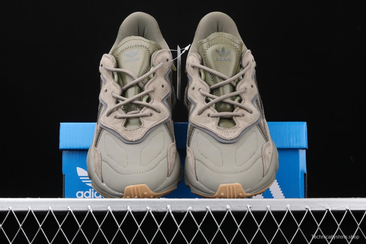 Adidas Originals Ozweego EE6461 Das 2019 new clover 3M reflective vintage daddy shoes