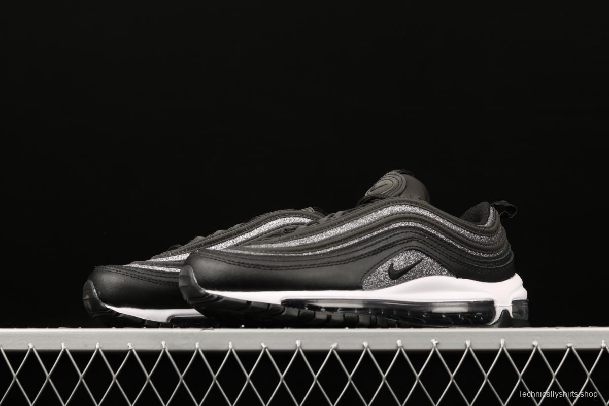 NIKE Air Max 97 Premium Welcomes Silver Mesh Uppers air cushion running shoes AT0071-002