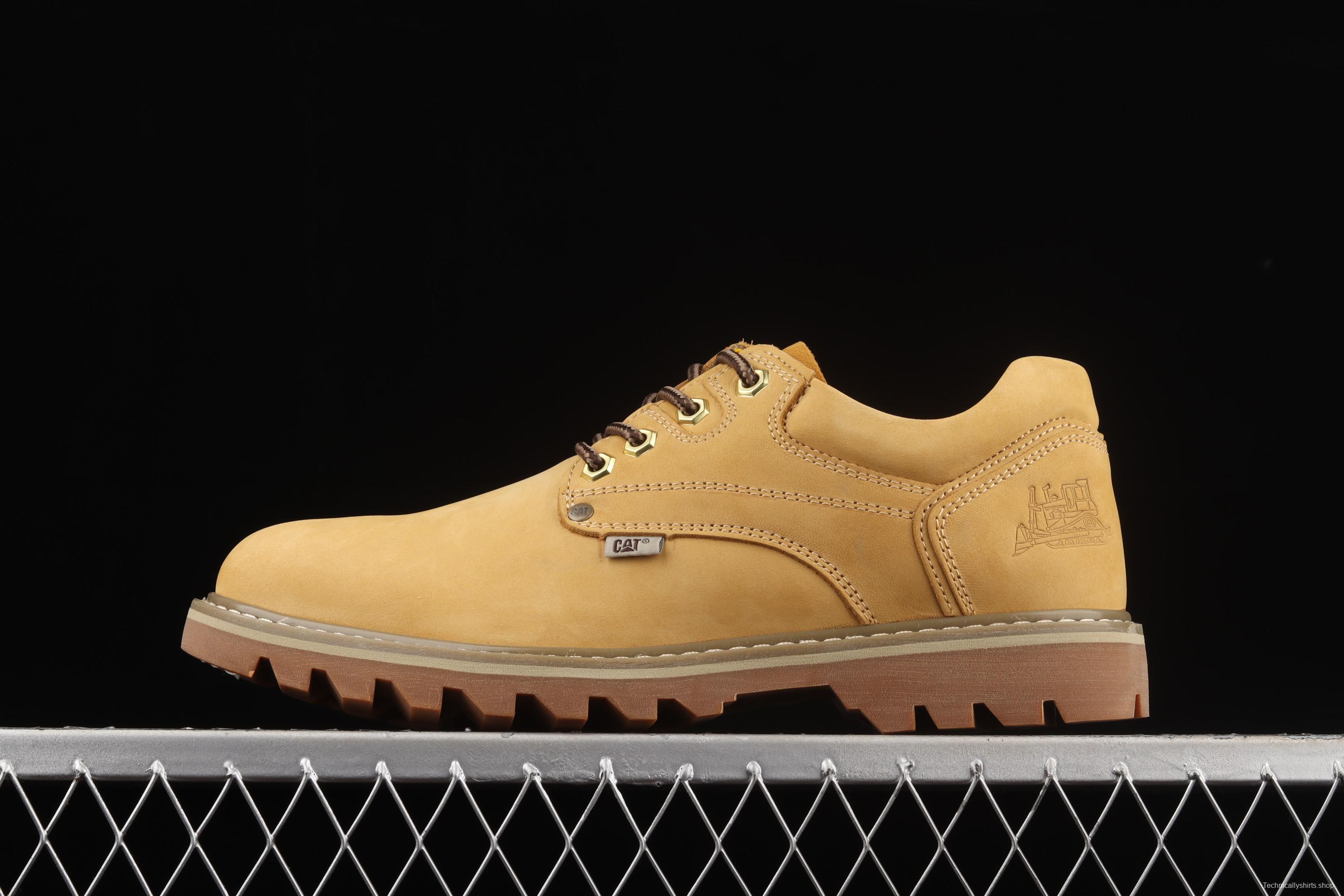 CAT official website new British retro low-top tooling shoes B4C wheat yellow