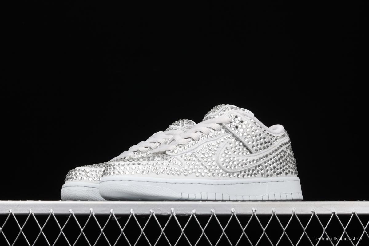 Cactus Plant Flea Market x NIKE DUNK Low co-authored white low-top skateboard shoes CZ2670-001