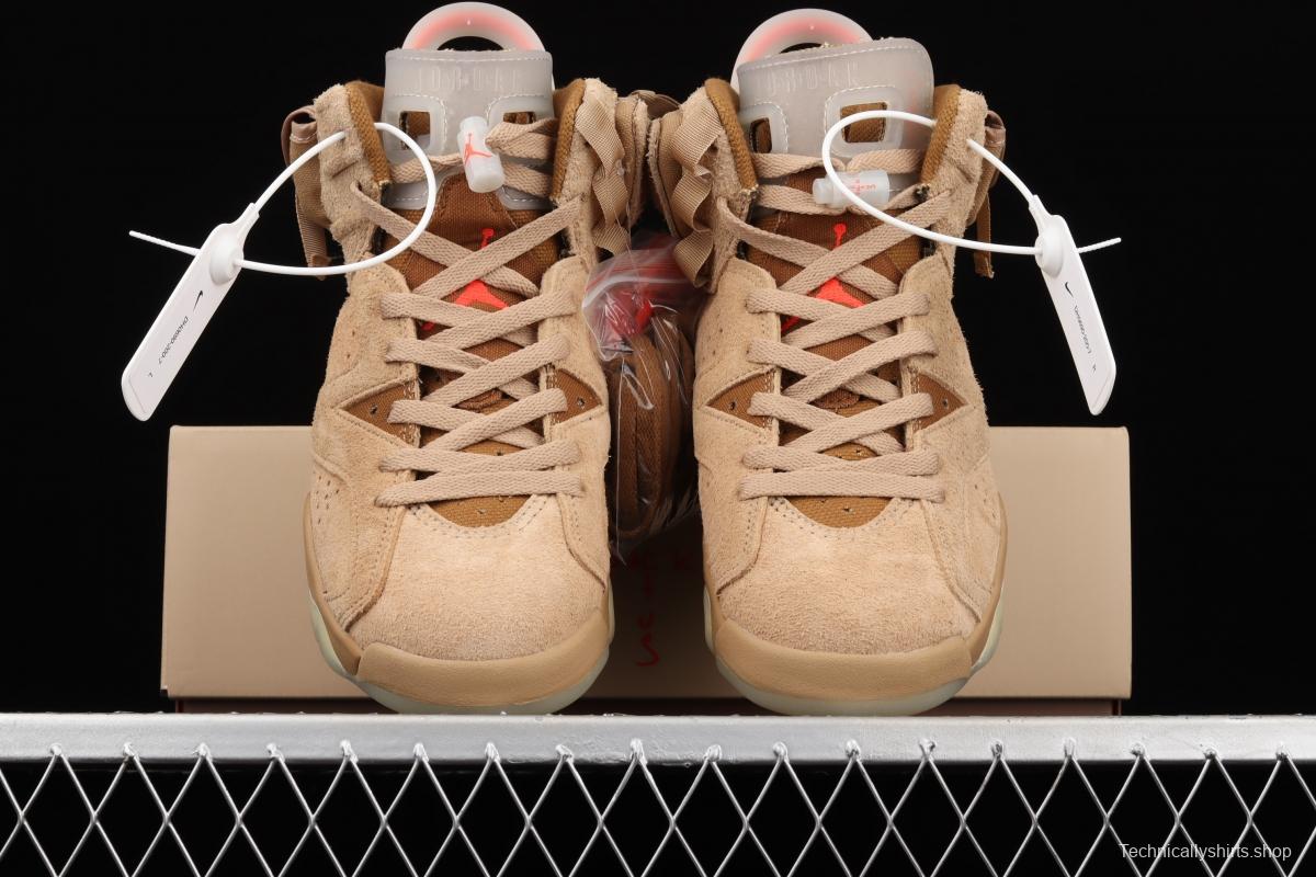 Travis Scott x Air Jordan 6 British Khaki khaki DH0690-200