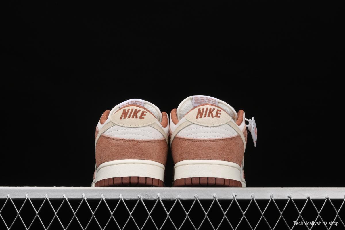 NIKE SB DUNK Low Prm milk brown SB buckle rebound fashion casual board shoes DD1390-100