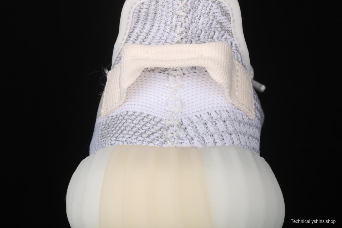 Adidas Yeezy Boost 350 V2 Static EF2367 Darth Coconut 350 second generation hollowed-out silk star BASF popcorn