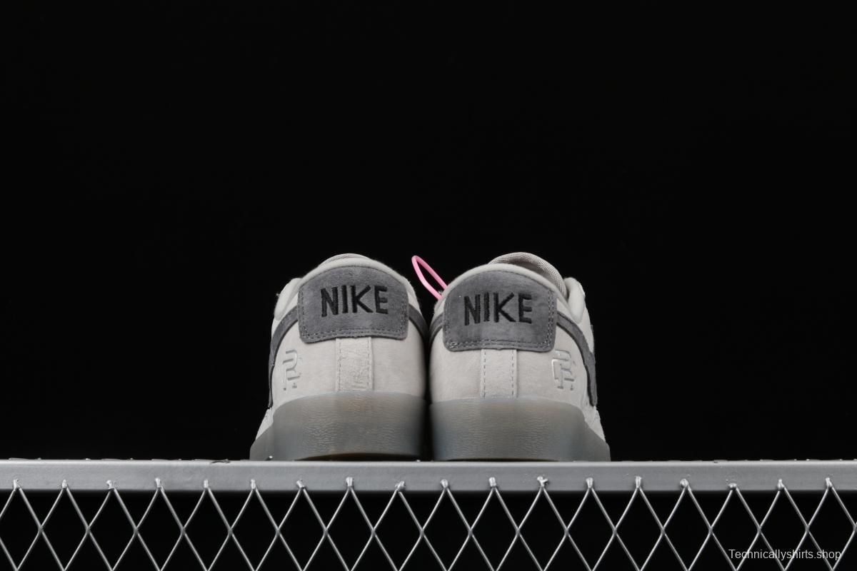 Reigning Champ x NIKE Blazer SB defending champion 3M reflective joint name board shoes 454471-009