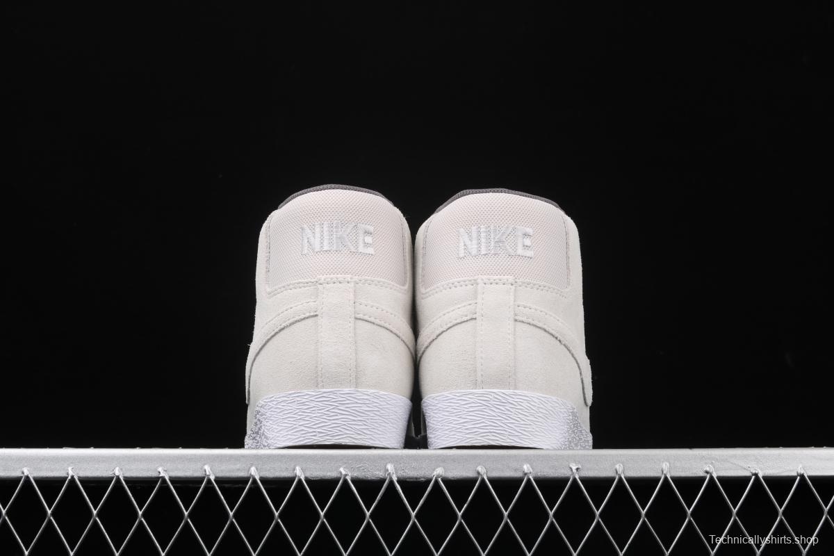 NIKE SB Zoom Blazer Mid Trail Blazers SB Neutral High-top Leisure Board shoes 864349-003