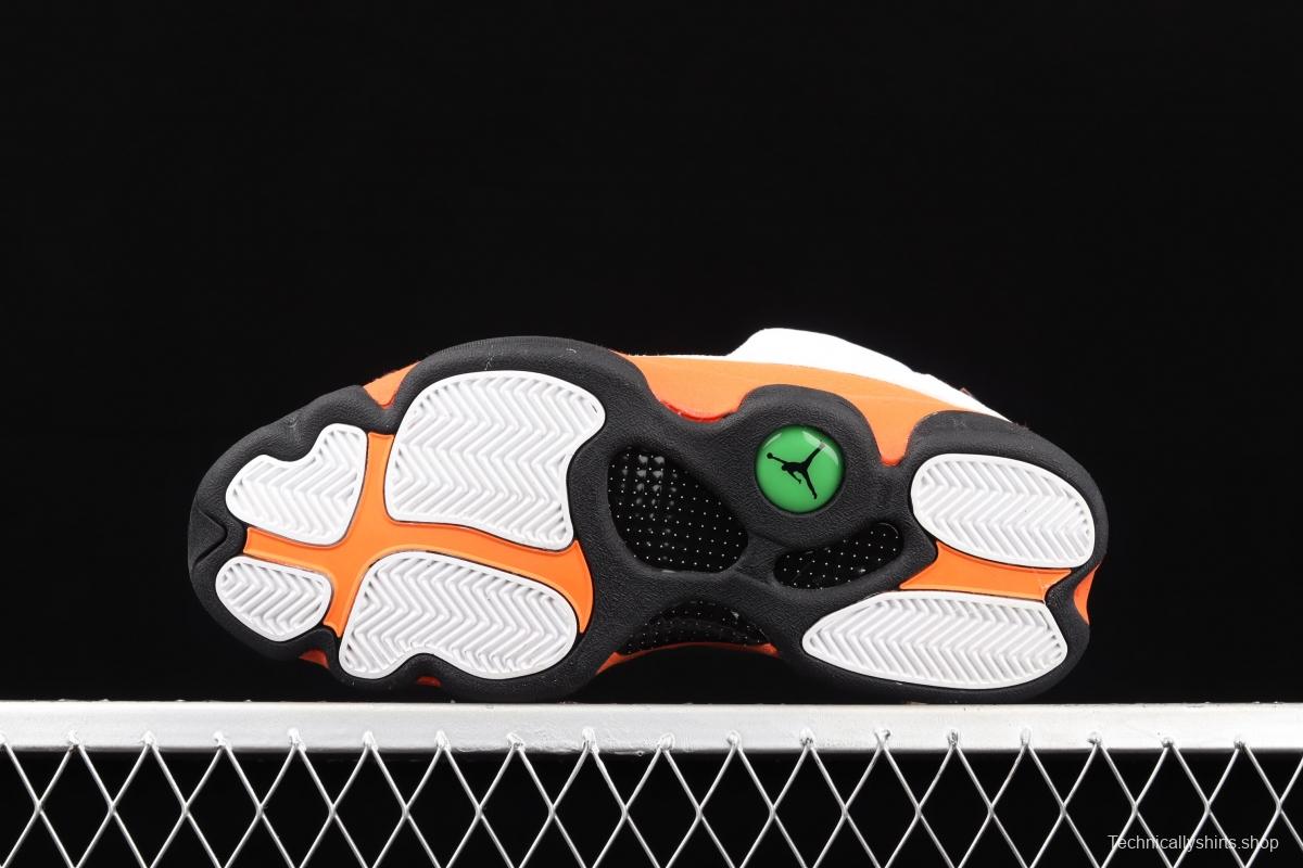 Air Jordan 13 Retro 3 White Orange 414571-108