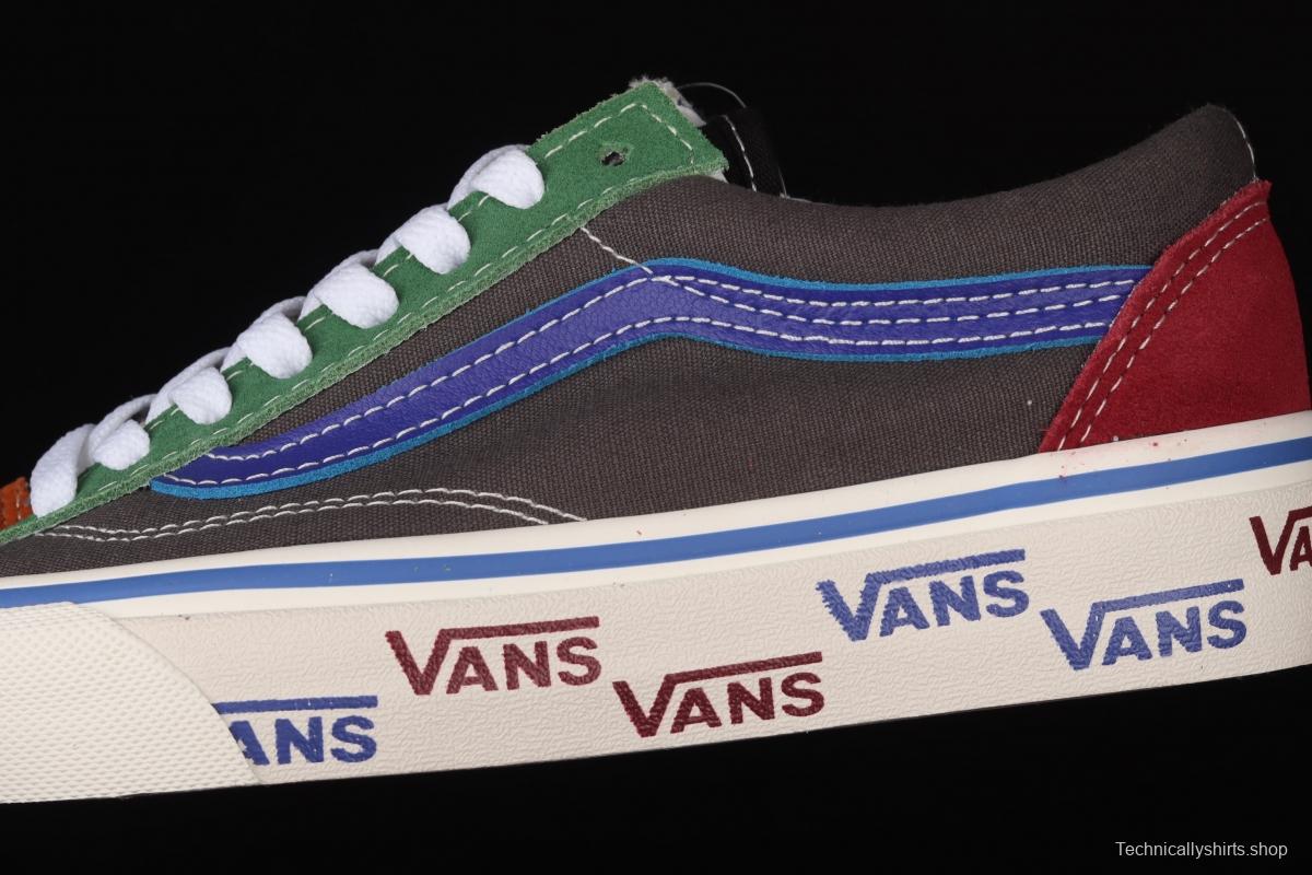 Vans Style 36 ice cream cream blue matching mandarin duck low upper board shoes VN0A54F66T7