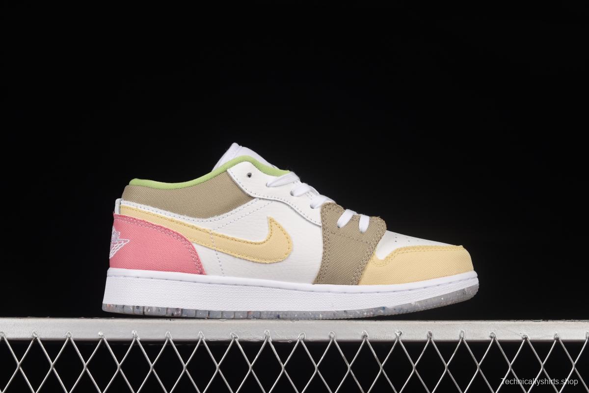 Air Jordan 1 Low Candy Color Sports Culture Basketball Shoes DJ0341-100