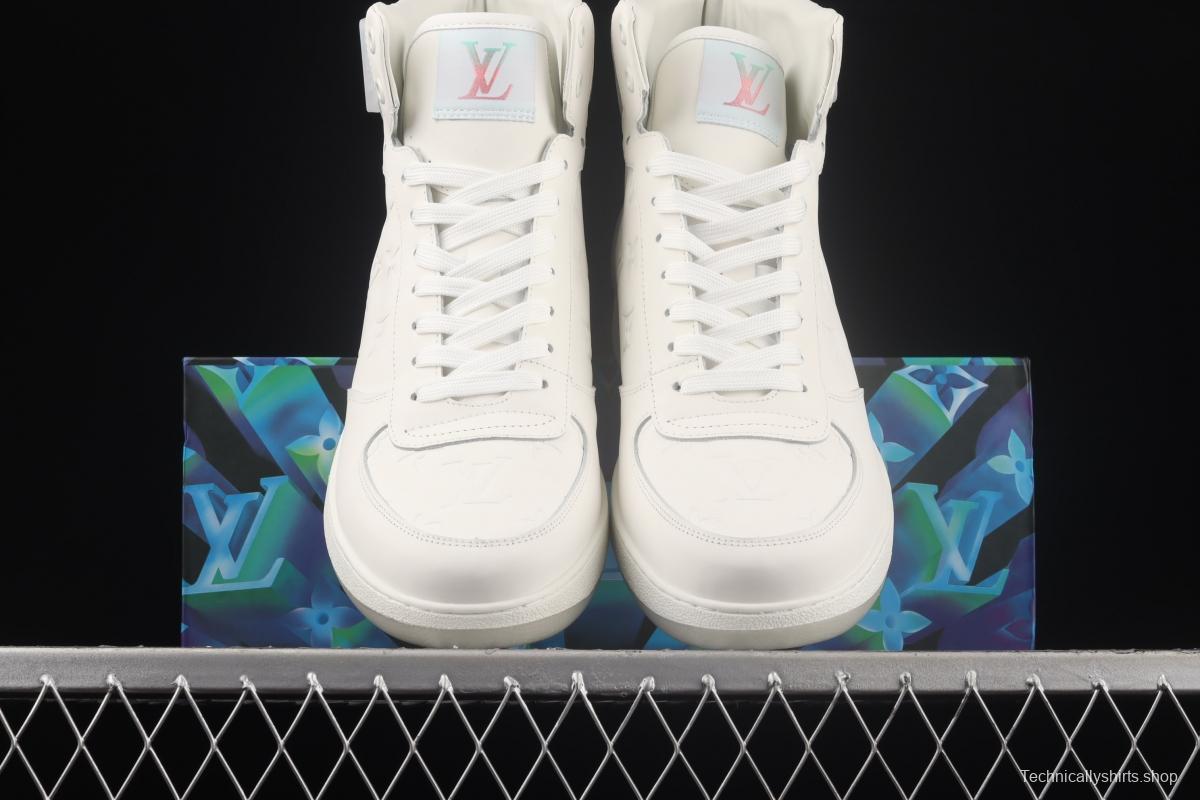 LV RIVOLI With Chips sports shoes series high upper board shoes