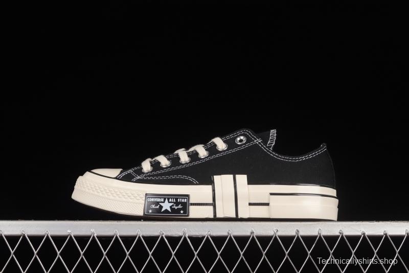 Converse 1970s x Rubber Patchwork The latest rubber deconstruction series low-top sneakers AO2115C