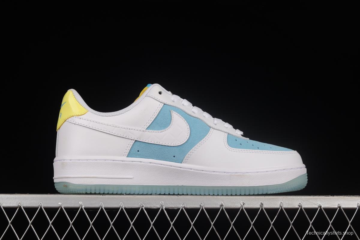 NIKE Air Force 1'07 Low Diamond Joint Low-Top Casual Sneakers AA7687-400