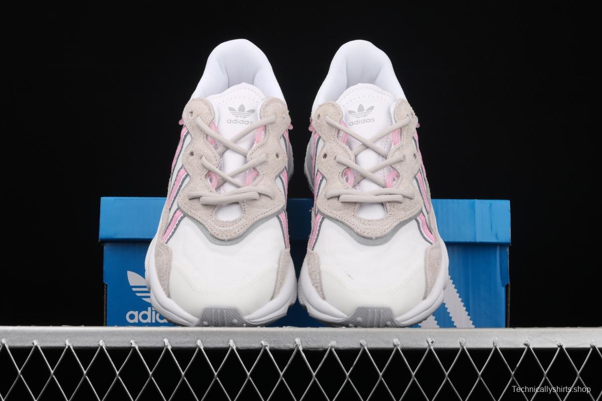 Adidas Originals Ozweego EG8729 Darth clover retro 3M reflective breathable running shoes