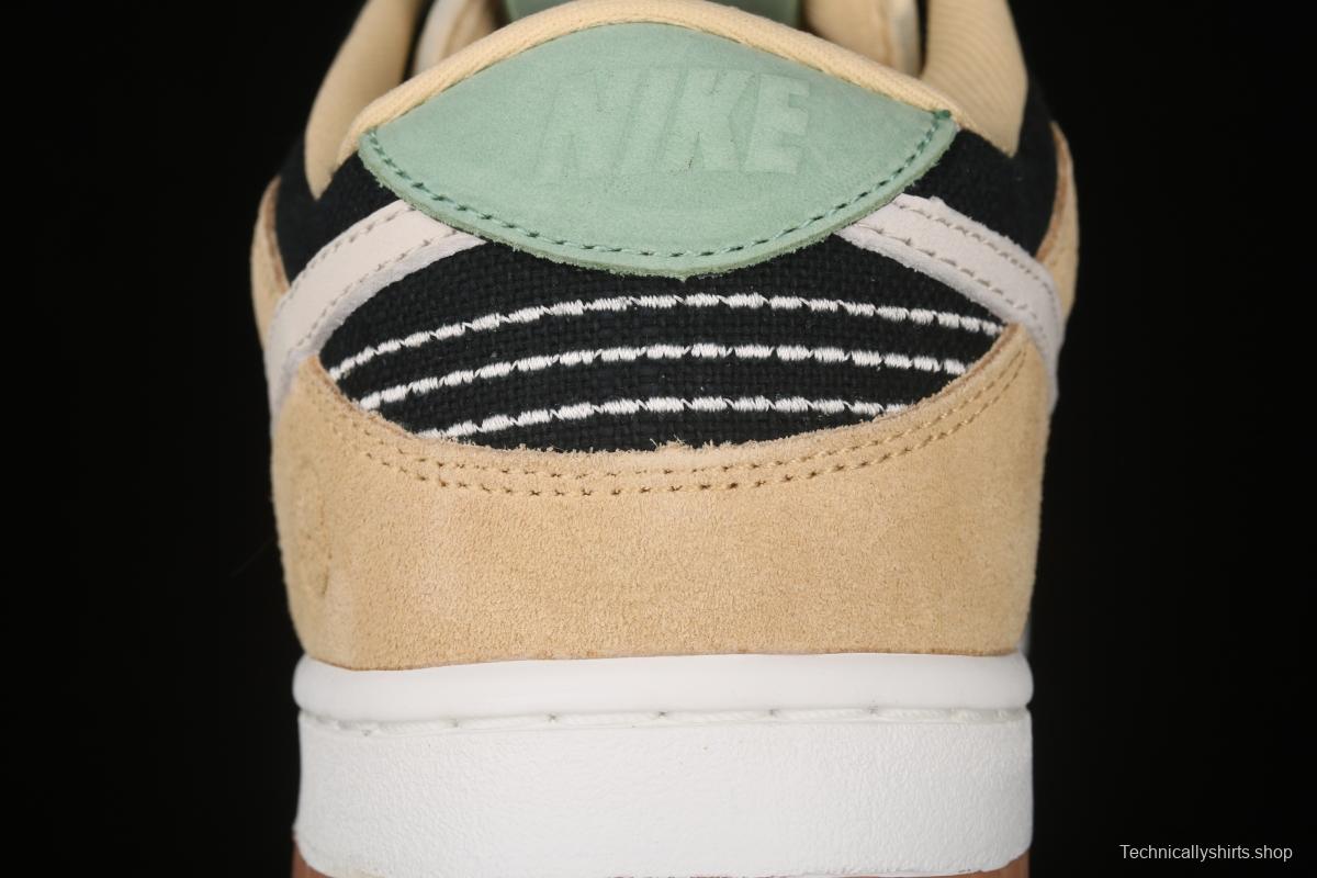 NIKE SB Low DUNK Rooted in Peace embroidery earth color limited low-top skateboard shoes DJ4671-294