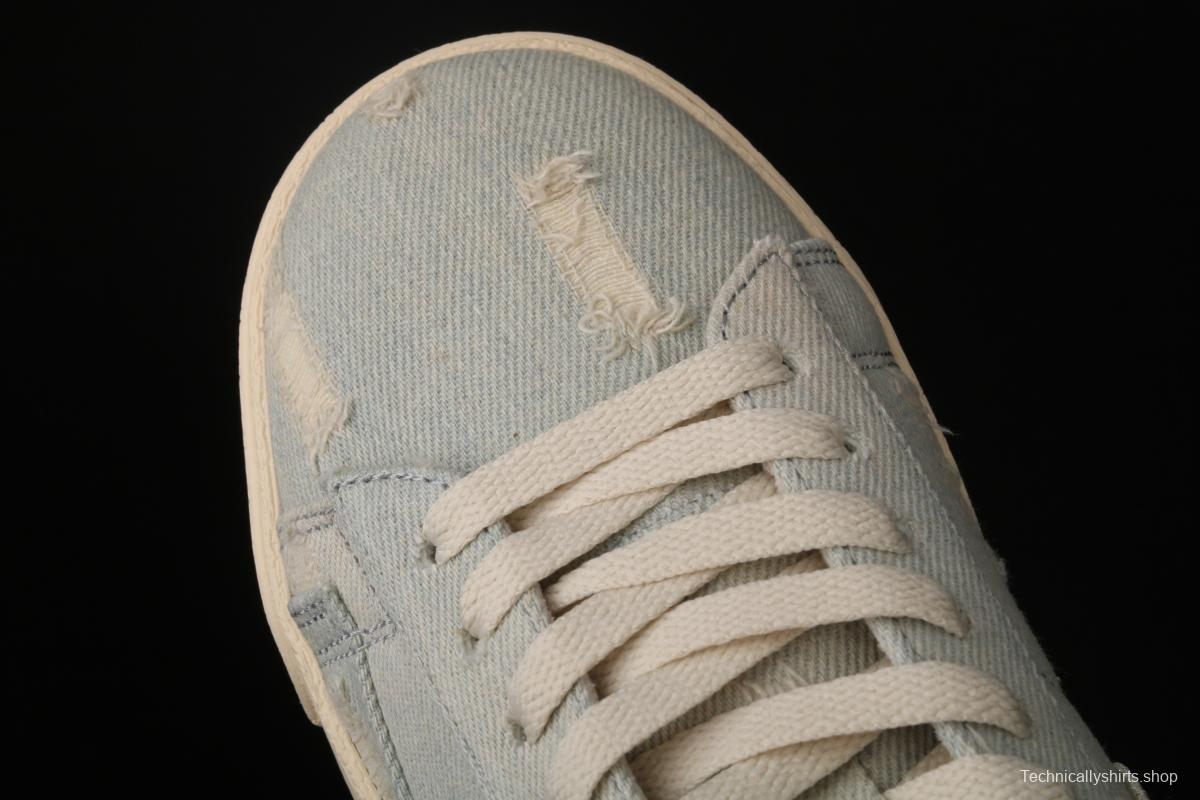 Levi's Strauss x NIKE Blazer Low LX Trail Blazers hole-breaking jeans low-side leisure sports board shoes AV9376-006