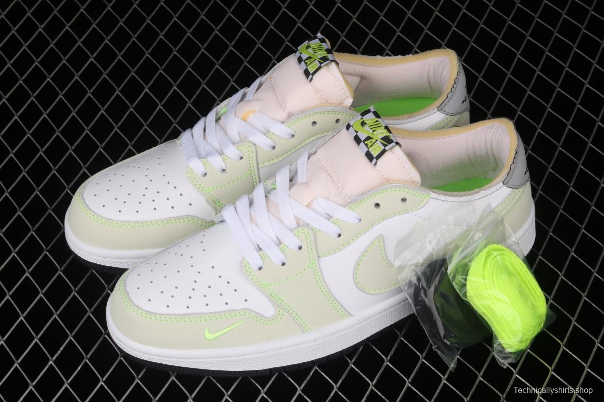 Air Jordan 1 Low OG apple green low top basketball shoes DM7837-103