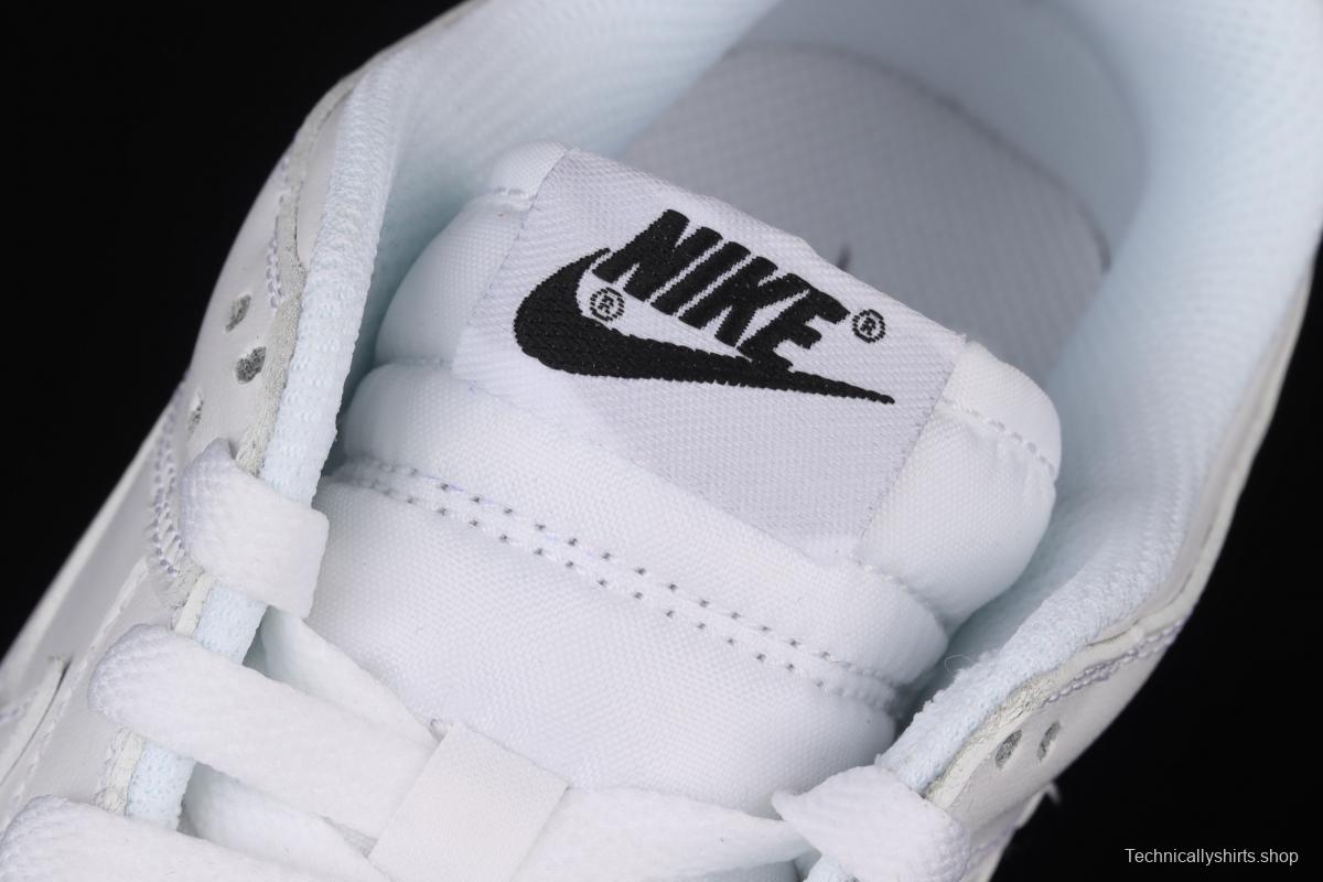 NIKE SB DUNK Low Prm pure white color SB buckle rebound fashion leisure board shoes DD1503-109