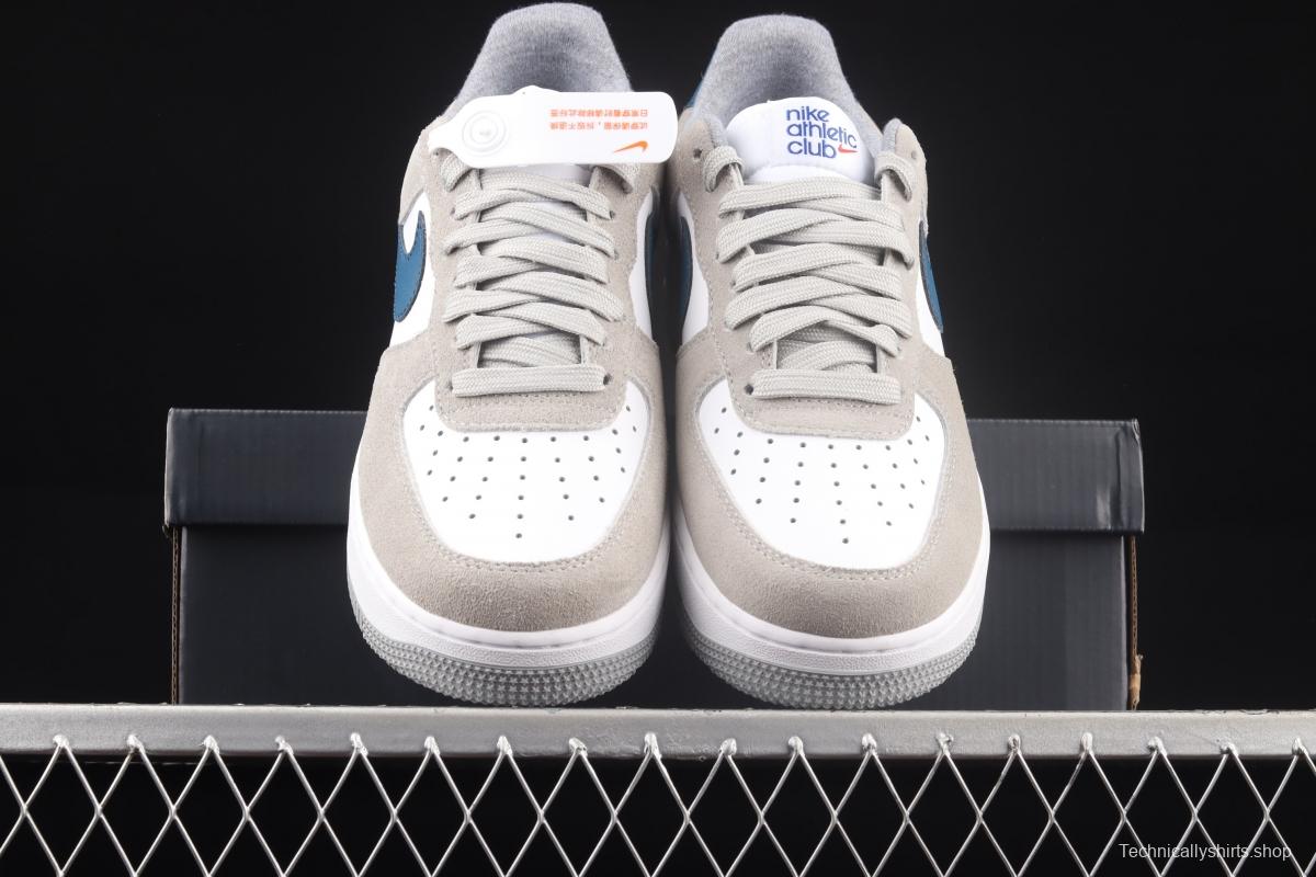 NIKE Air Force 1x 07 Low rice white blue hook low top casual board shoes DH7568-001