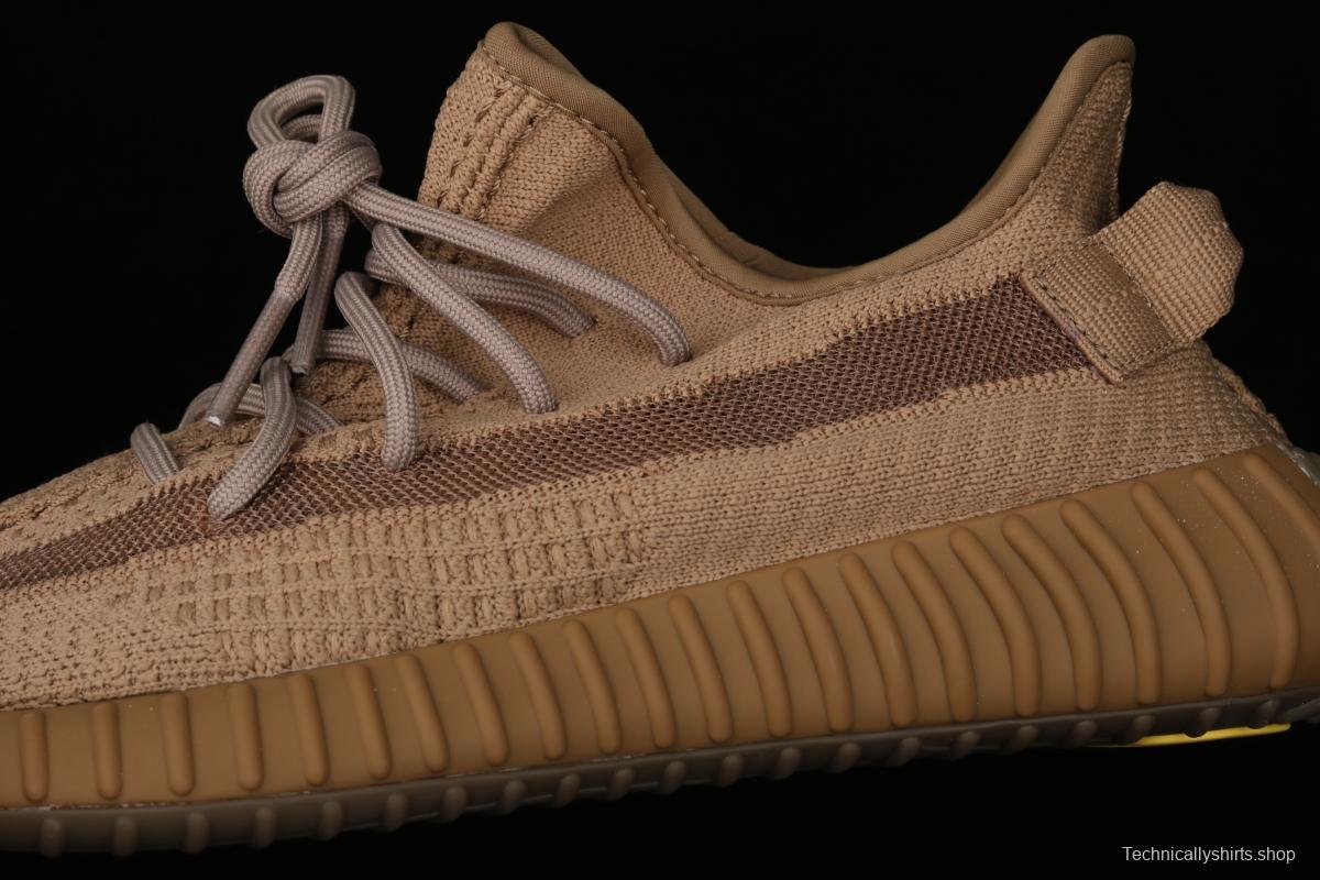 Adidas Yeezy Boost 350 V2 FX9033 Darth Coconut 350 second generation hollowed-out sesame gray angel color BASF popcorn