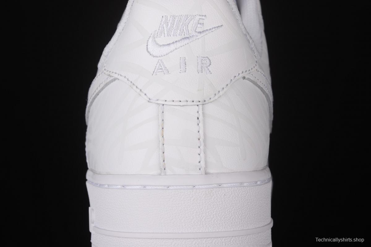 NIKE Air Force 1y07 luminous white low-top casual board shoes NMUE 0288