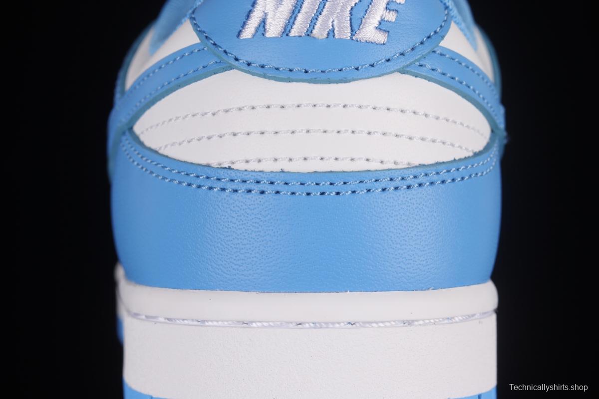 NIKE DUNK Low University Blue white blue North Carolina white and blue dunk series low-top casual sports skateboard shoes DD1391-102