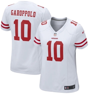 Women's Jimmy Garoppolo White Player Limited Team Jersey