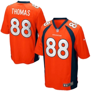 Youth Demaryius Thomas Orange Player Limited Team Jersey