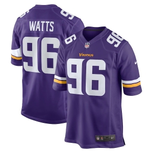 Men's Armon Watts Purple Player Limited Team Jersey