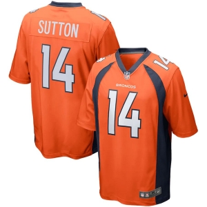 Men's Courtland Sutton Orange Player Limited Team Jersey