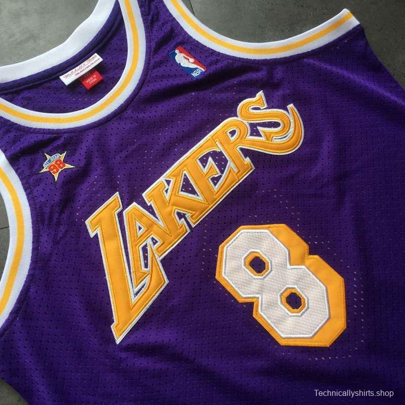 Men's Kobe Bryant Purple Retro Classic Team Jersey