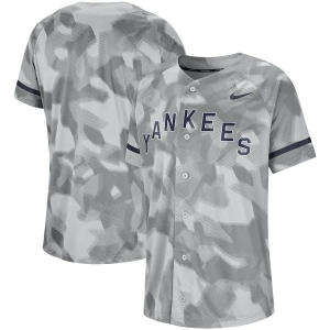 Men's Gray Camo Team Jersey