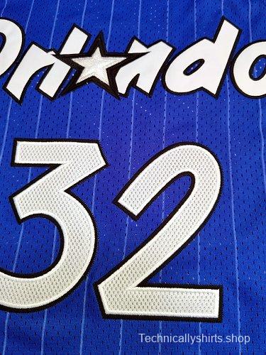 Men's Shaquille O'Neal Blue Retro Classic Team Jersey