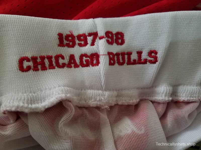 Chicago 1997-98 Throwback Classics Basketball Team Shorts