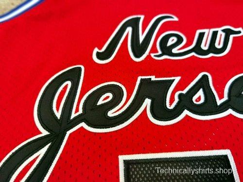 Men's Jason Kidd Red Retro Classic Team Jersey