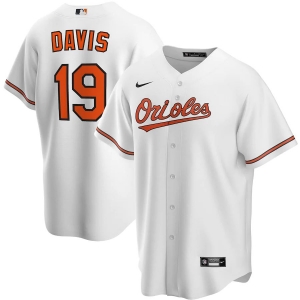 Men's Chris Davis White Home 2020 Player Team Jersey