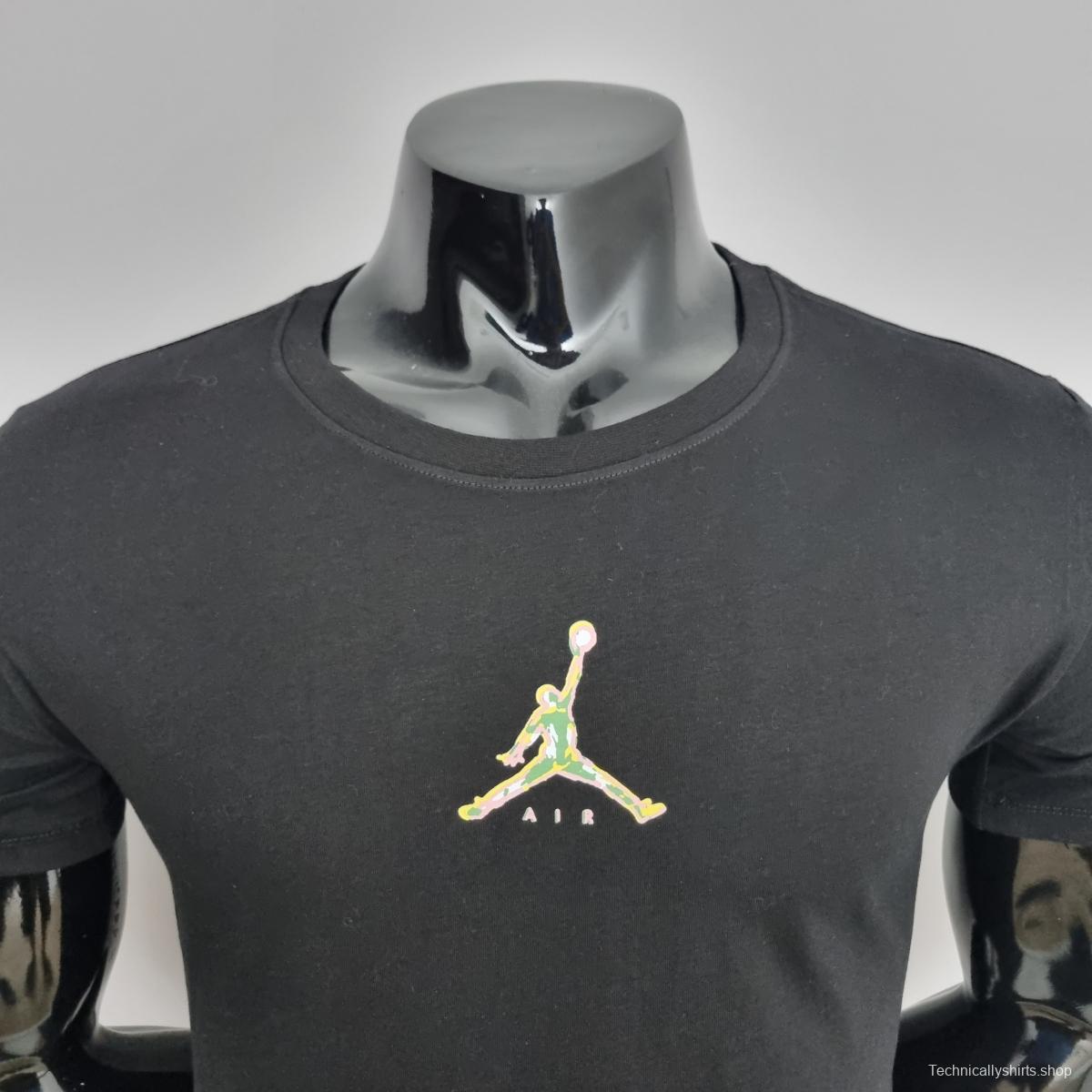 Mens Jordan Casual Black T-Shirts #K000153