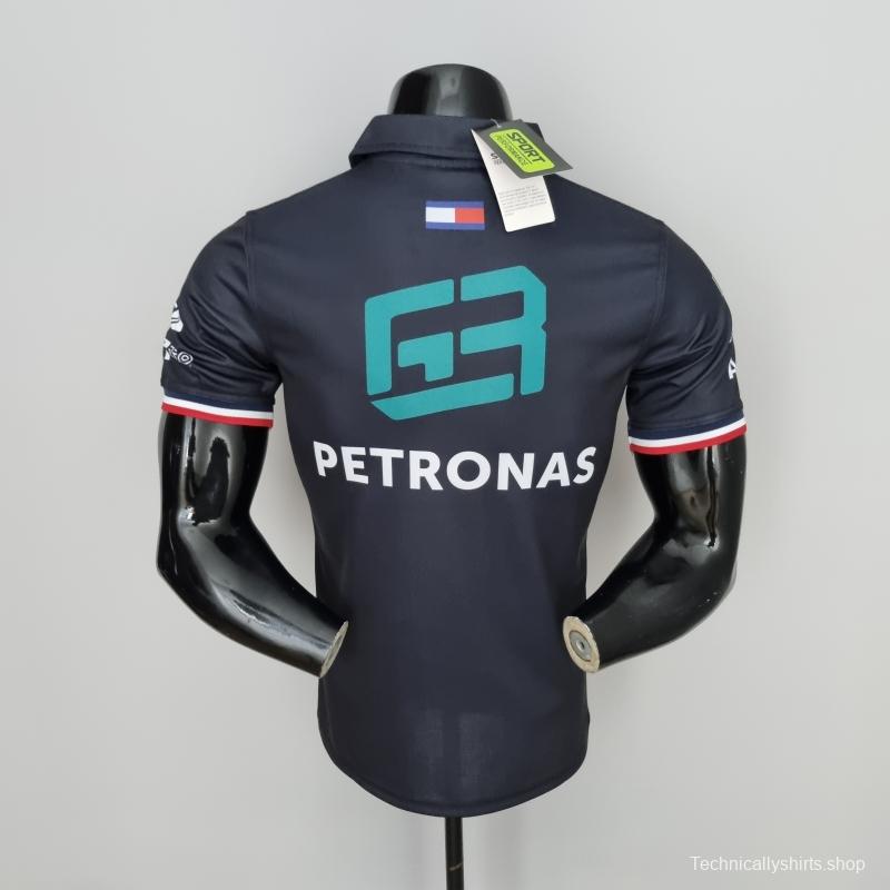 2022 F1 Formula One; Mercedes Benz #63 Polo Black