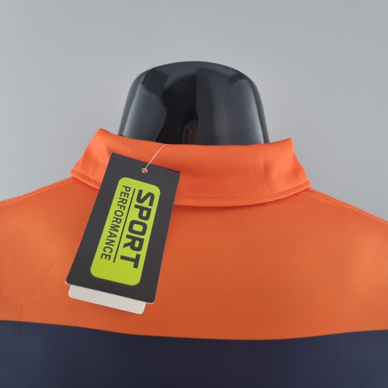 2022 F1 Formula One; KTM Polo Blue Orange